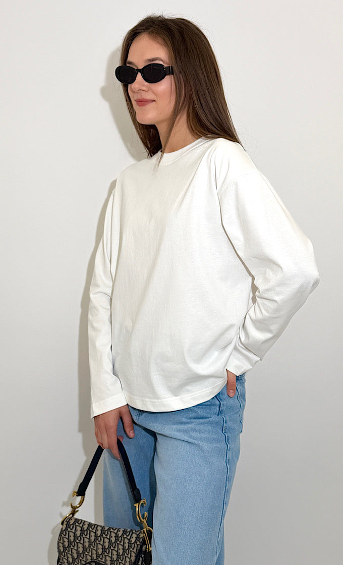 חולצת קנדי לבנה