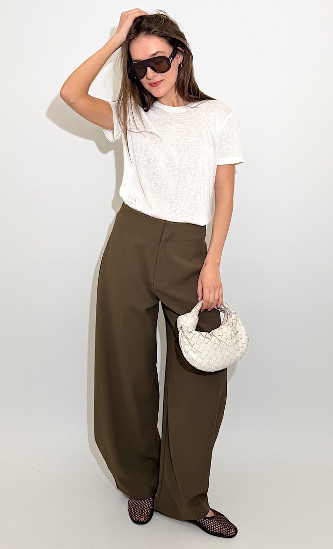 מכנס לאקי חום