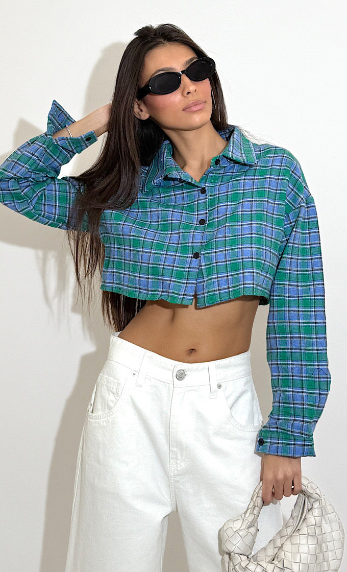 חולצת אולה כחולה