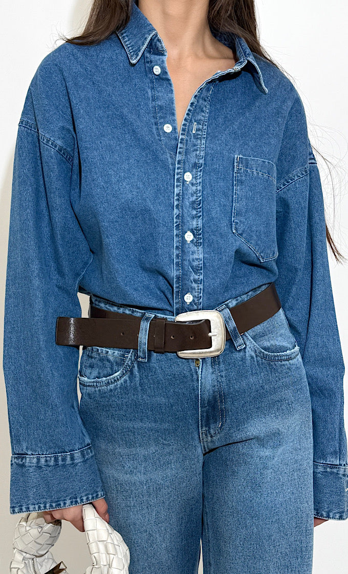 FRANKIE DENIM SHIRT