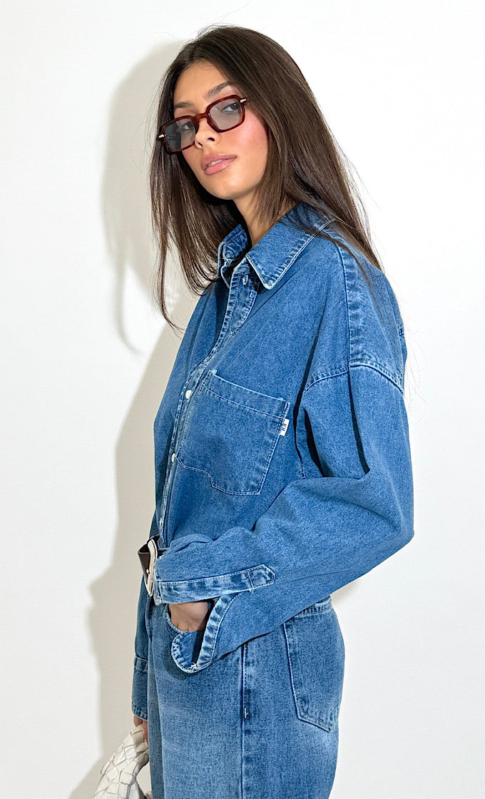 FRANKIE DENIM SHIRT