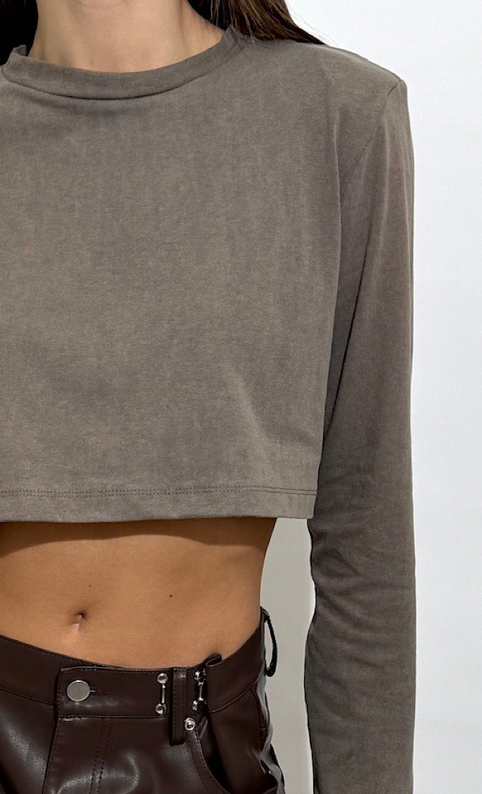 חולצת אלסי חומה