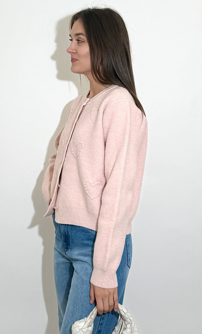 IVAN PINK CARDIGAN