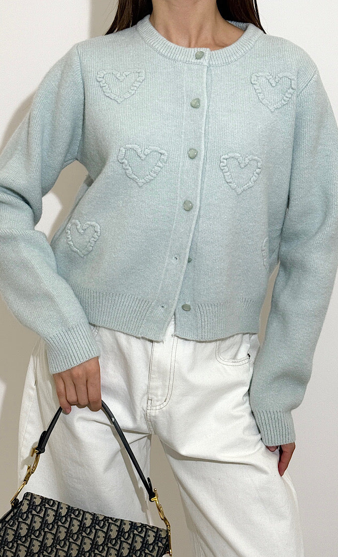 IVAN LIGHT BLUE CARDIGAN