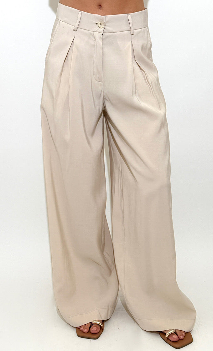 ELIE OFF WHITE PANTS