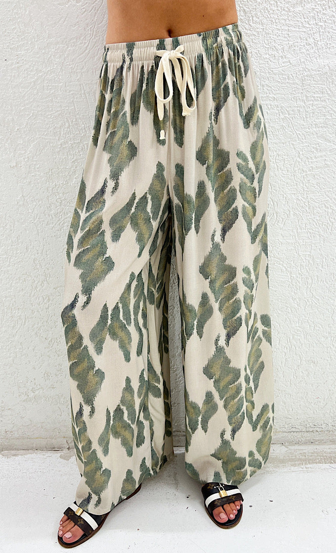 DEMI OLIVE GREEN PANTS
