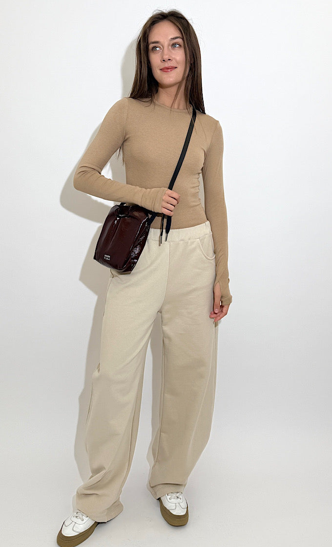 חולצת נלסון חומה