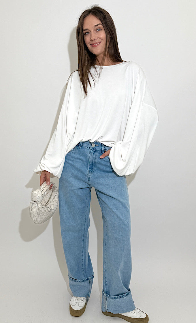 ג'ינס קנדליי תכלת