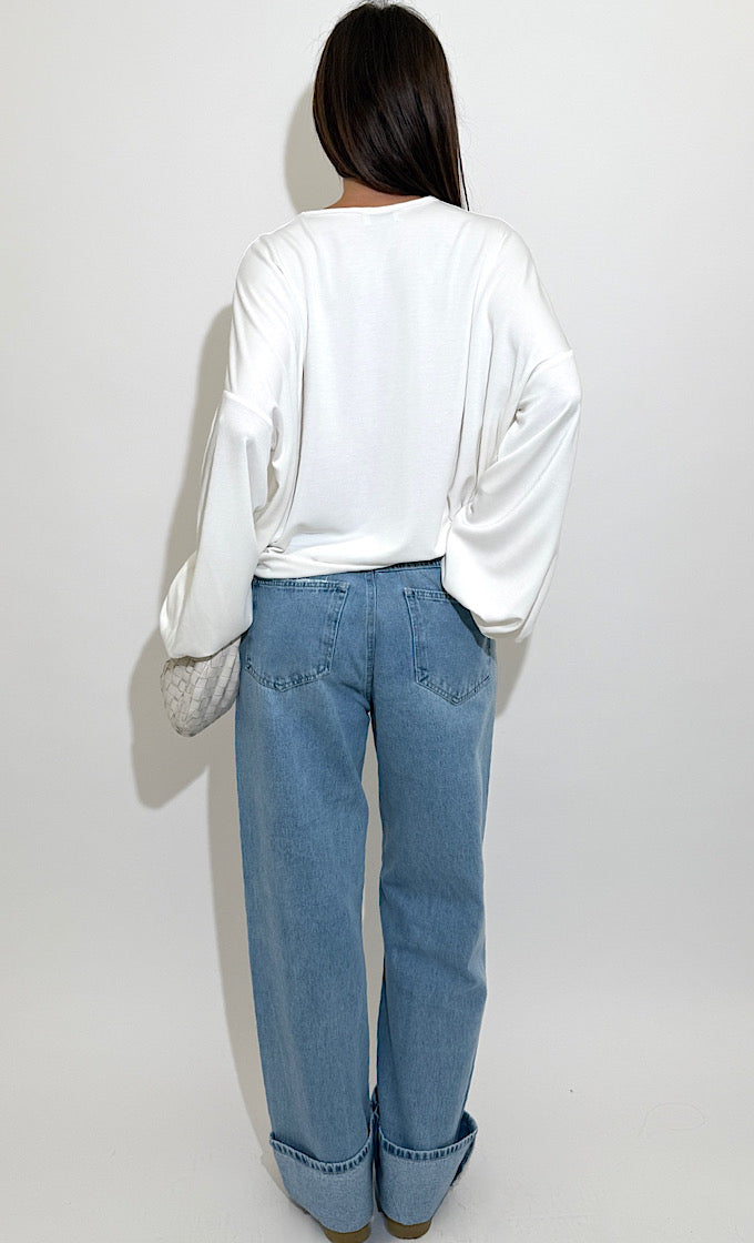 ג'ינס קנדליי תכלת