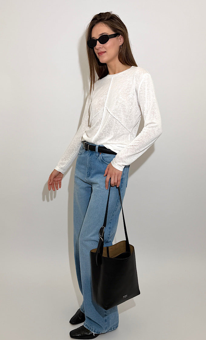 חולצת טוני לבנה