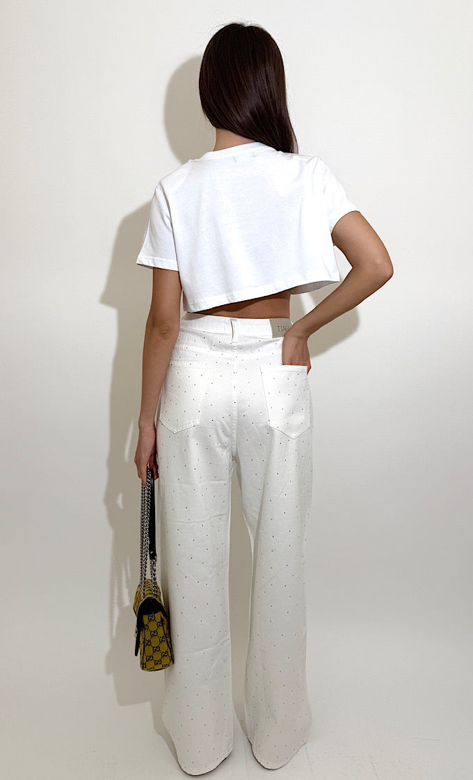Christine White Jeans