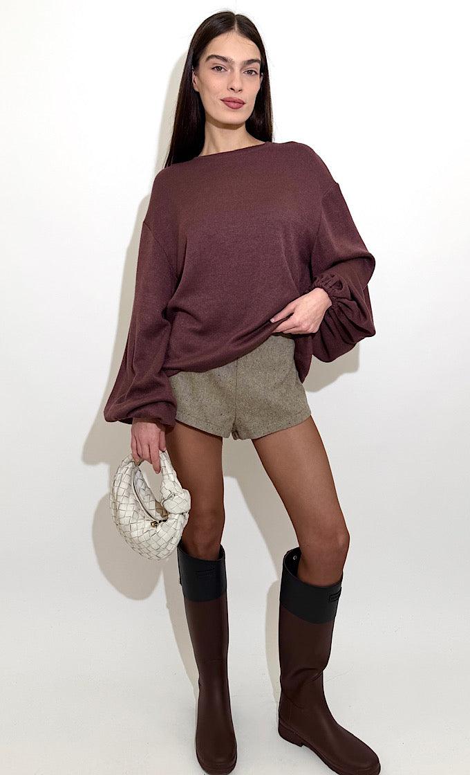 סריג אווה חום