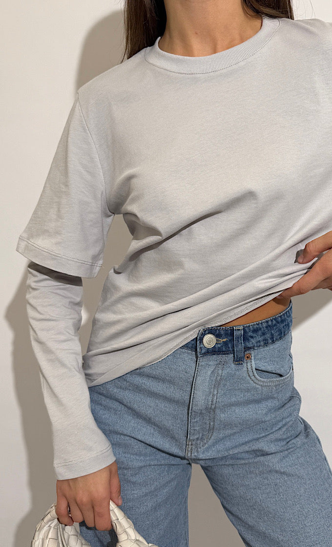 חולצת טום אפורה