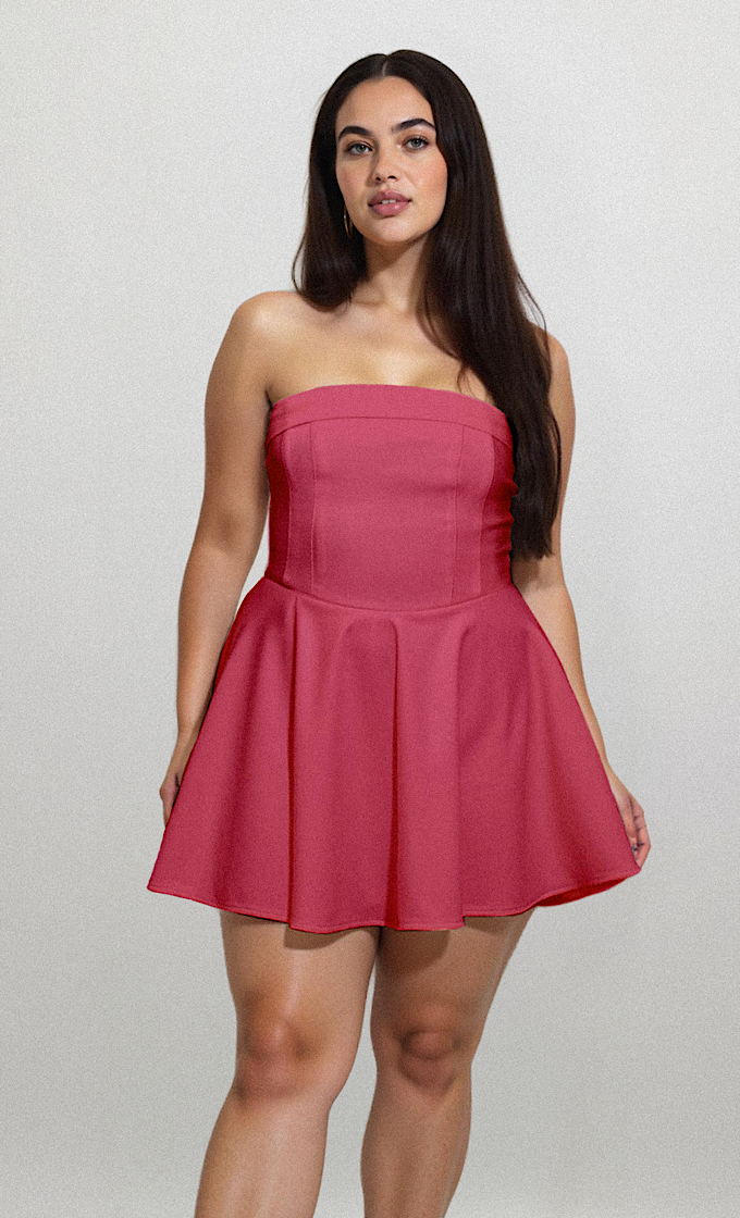 BURGUNDY MAUI DRESS