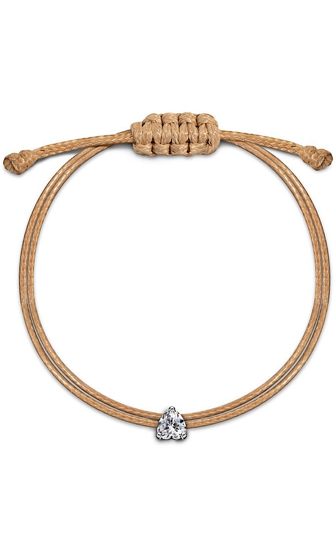 SANTI DIAMOND HEART BRACELET