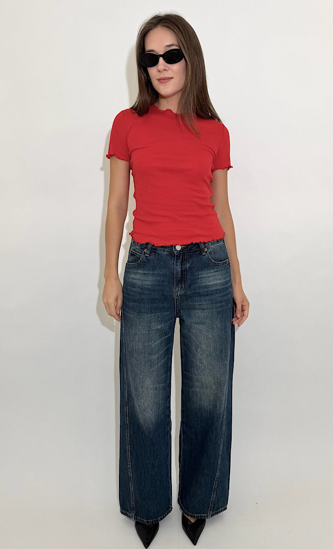MACY RED SHIRT