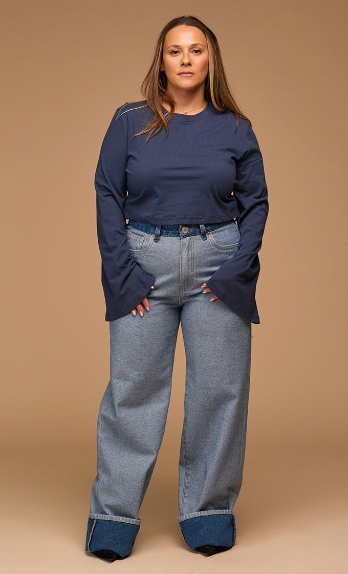 חולצת רנה כחולה