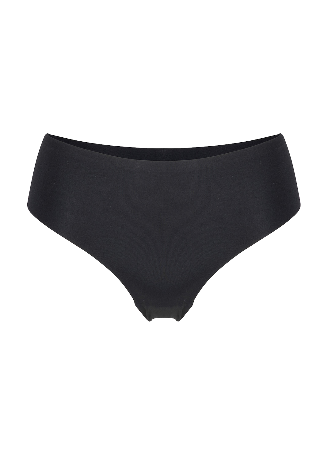 Lisa black seamless thong bottom