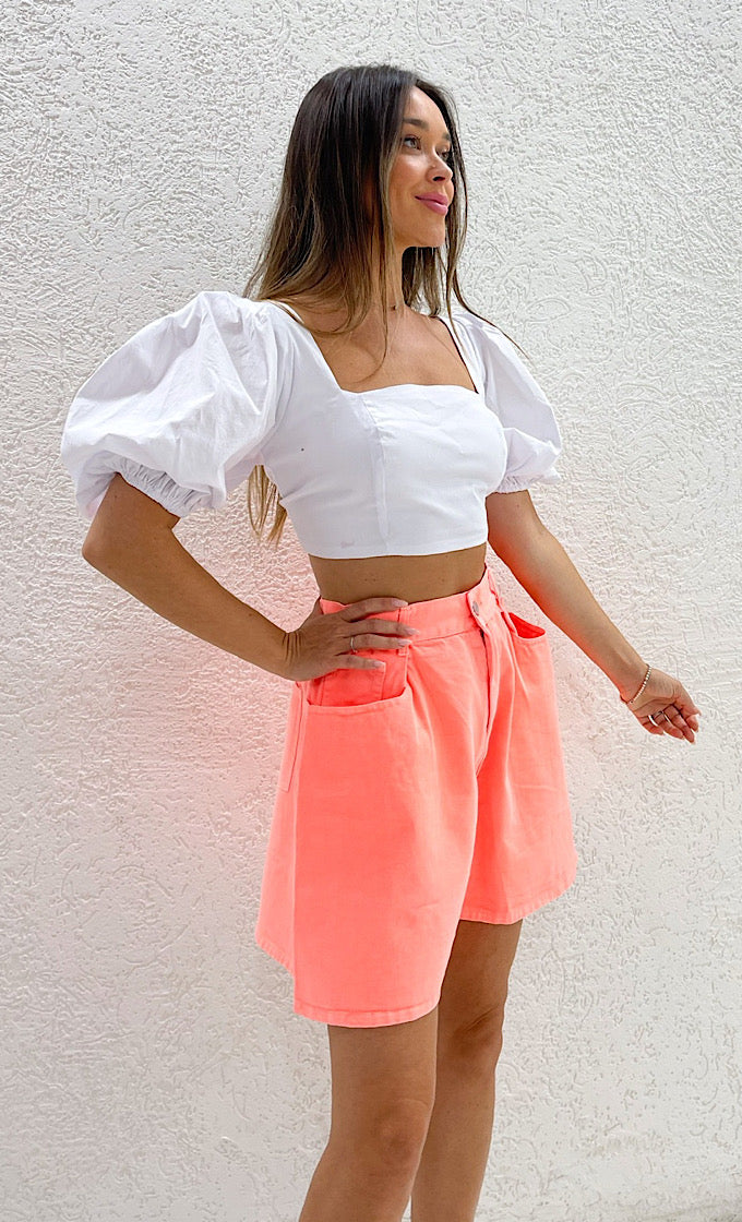 שורט נואל כתום