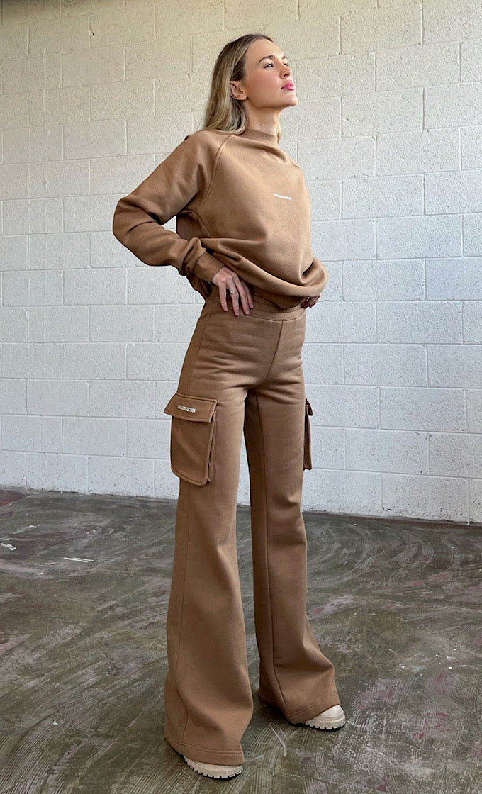 סווטשירט פוטר קאמל