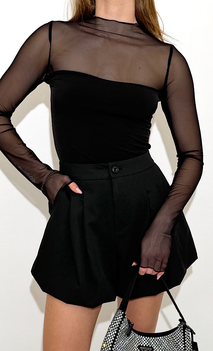 מכנס סמיט שחור