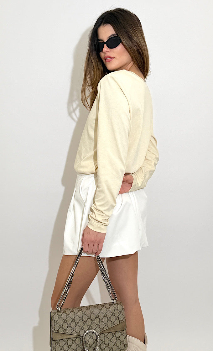 מכנס סמיט לבן