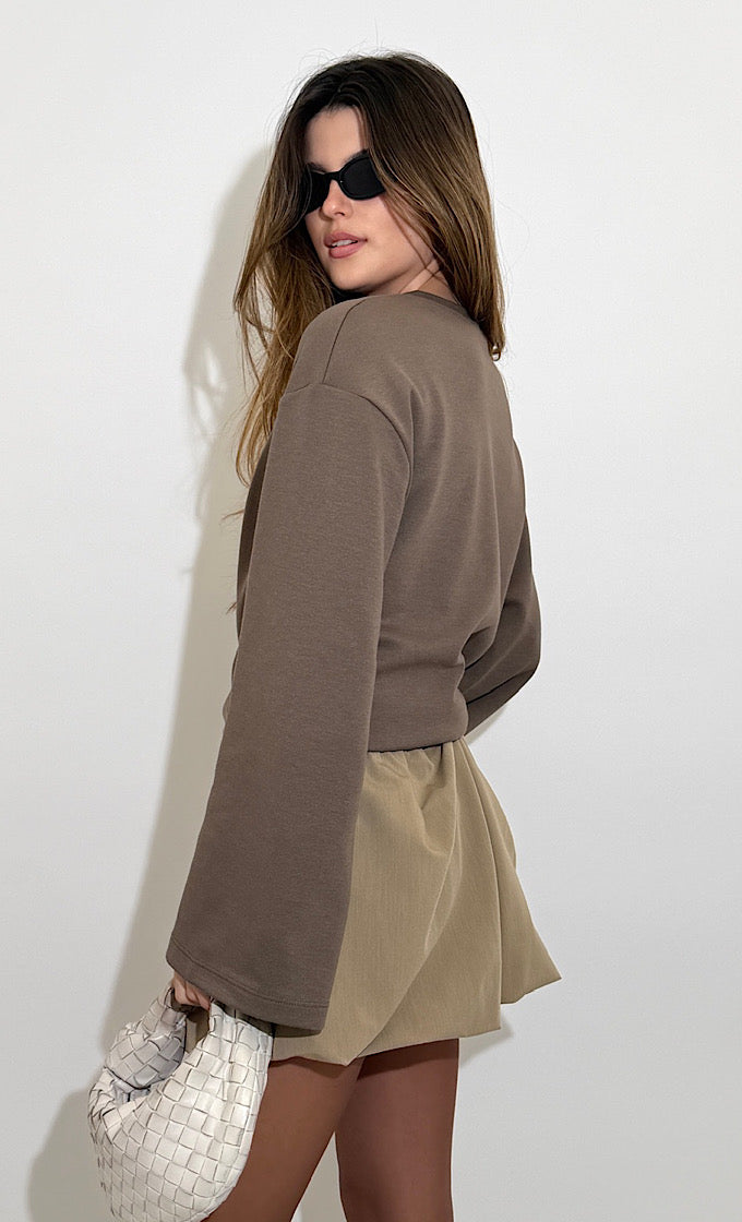 מכנס סמיט חום