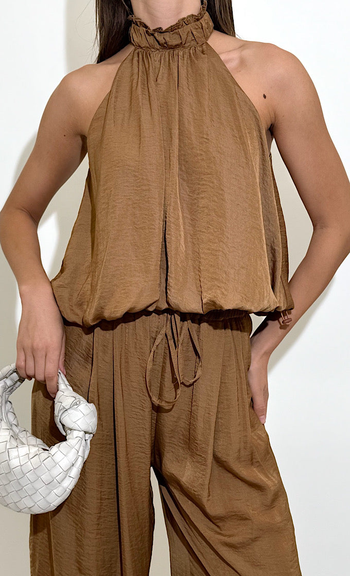 NICOLE BROWN SUIT 
