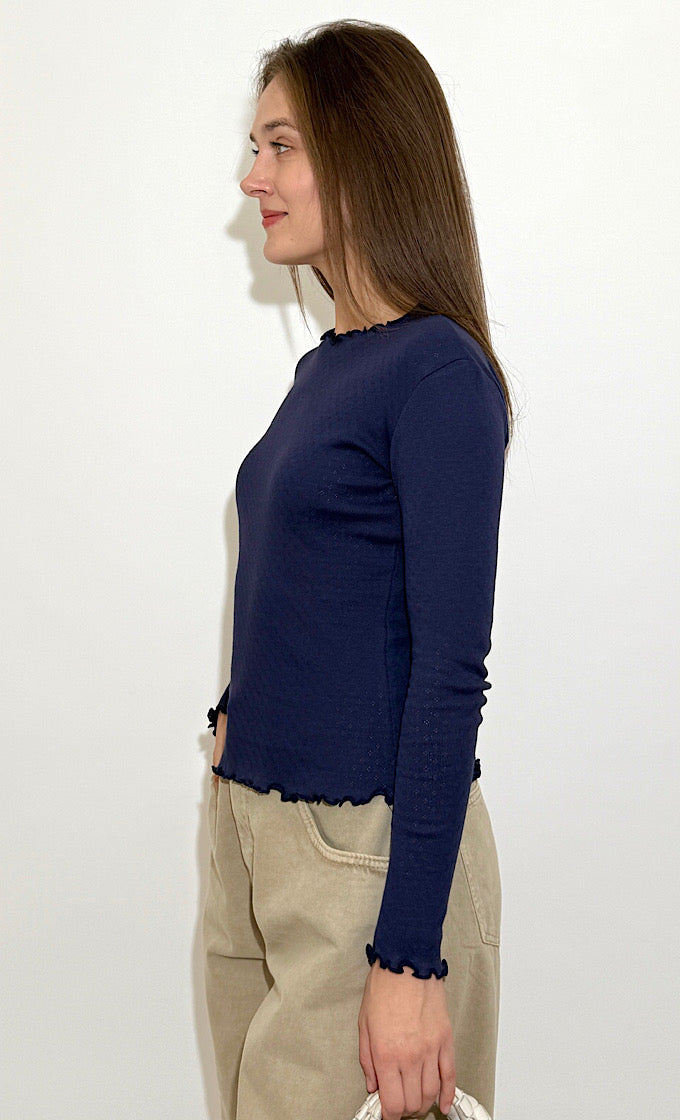 חולצת נואל כחולה