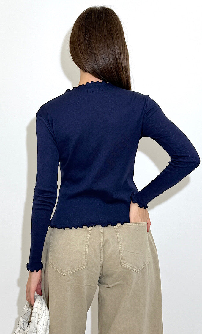 חולצת נואל כחולה