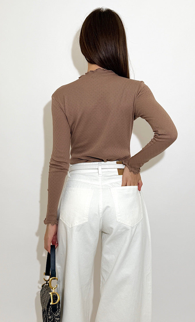 חולצת נואל חום