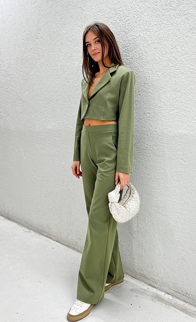 Mean green suit 