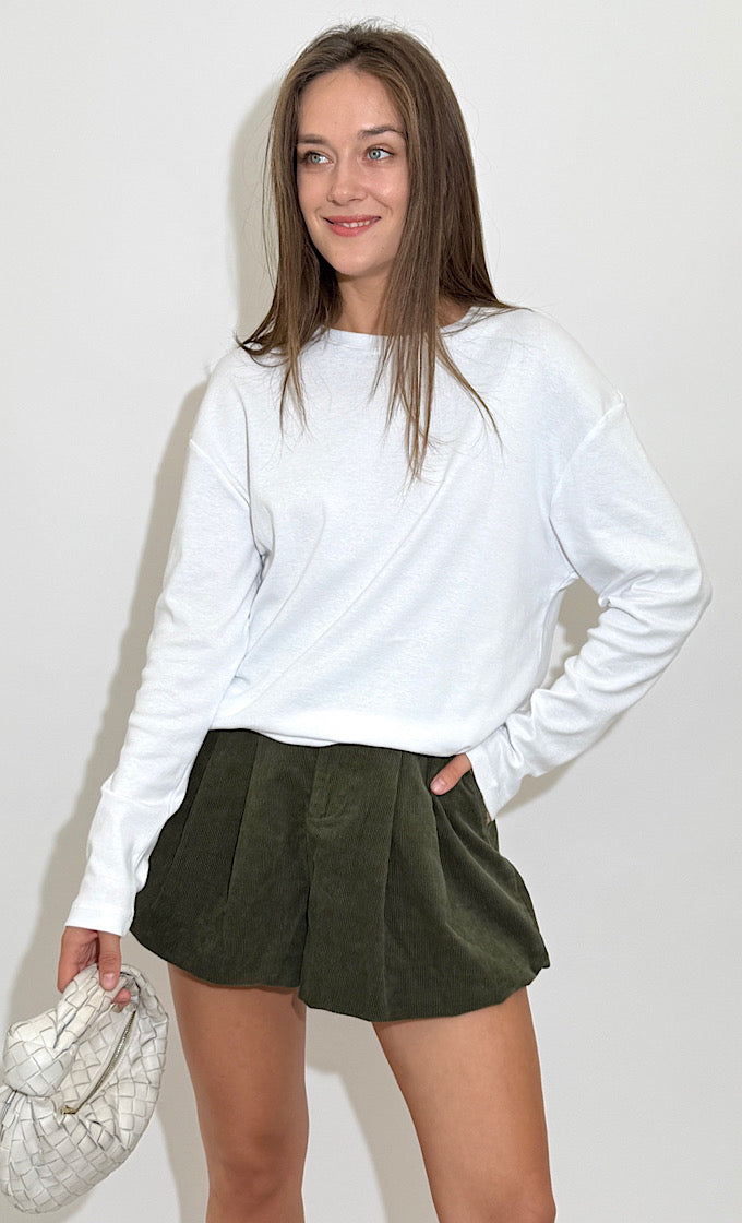 חולצת מייקי לבנה