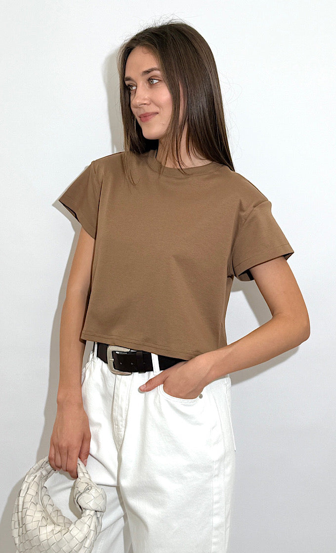 EYAR BROWN T-SHIRT 