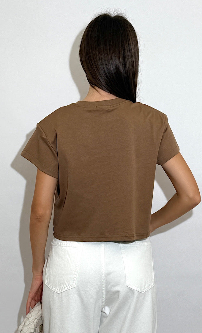 EYAR BROWN T-SHIRT 