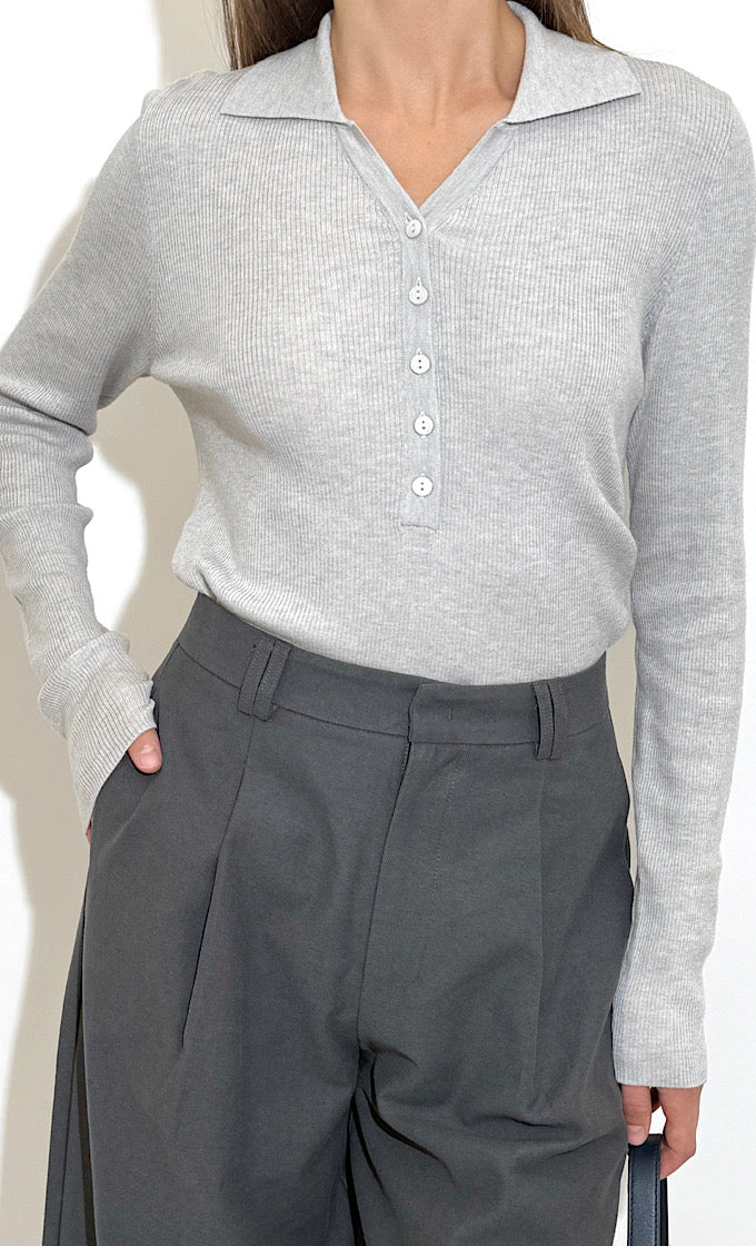 מכנס קלריס אפור