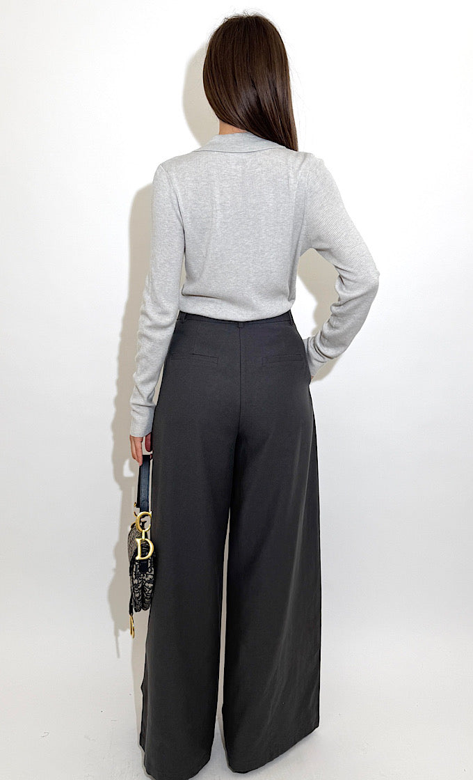 מכנס קלריס אפור