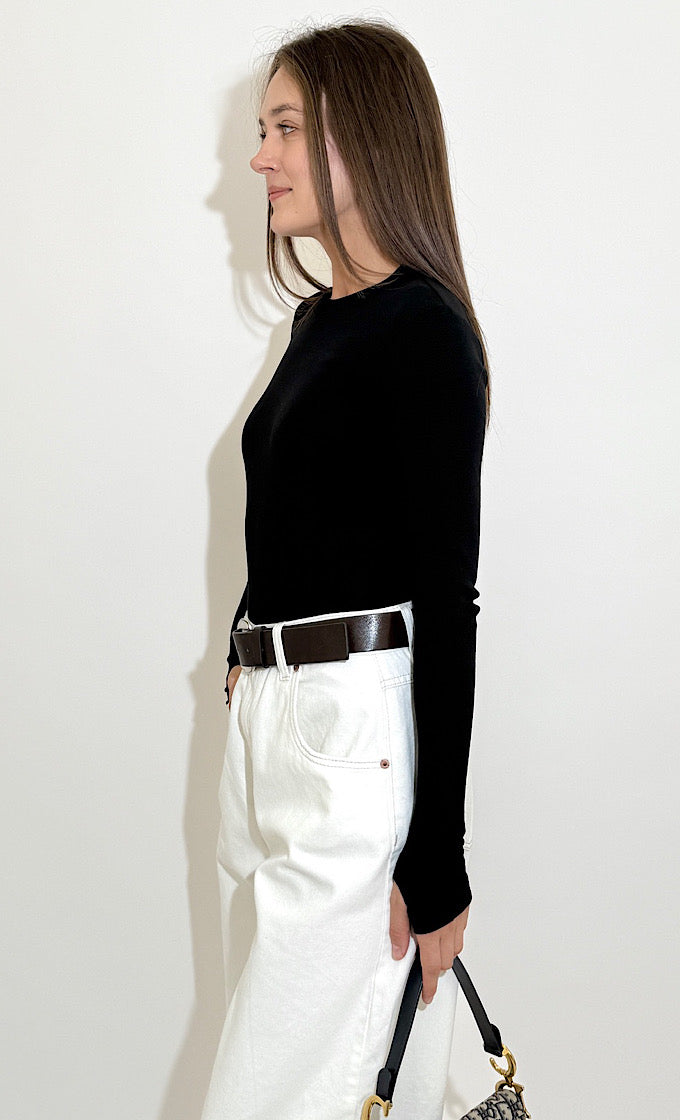 חולצת ביילין שחורה