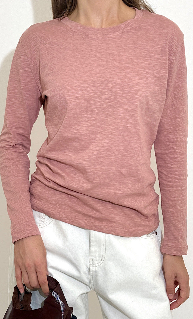 חולצת קורי מפתח עגול פודרה