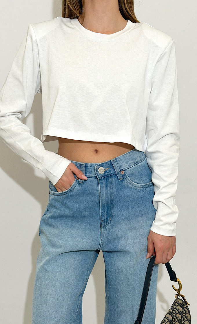 חולצת ליאן לבנה