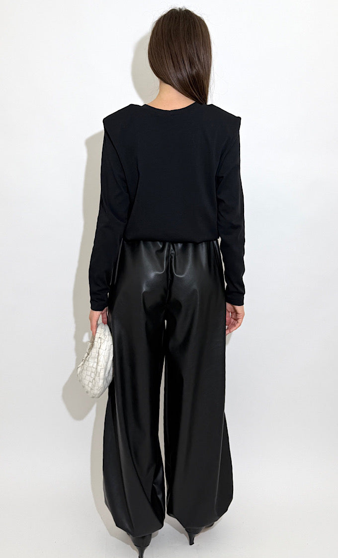 מכנס ברודי שחור