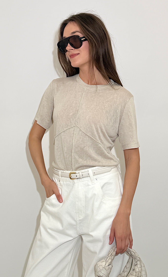 חולצת שילה אוף וויט