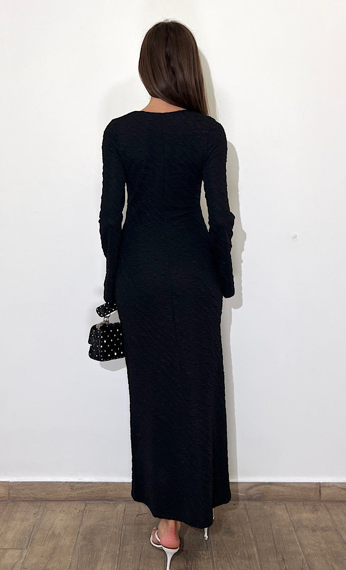 ADELINA BLACK DRESS
