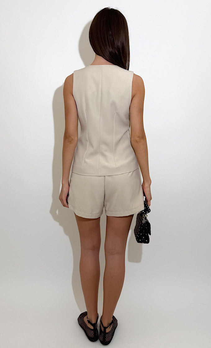 VALENCIA OFF WHITE SUIT  