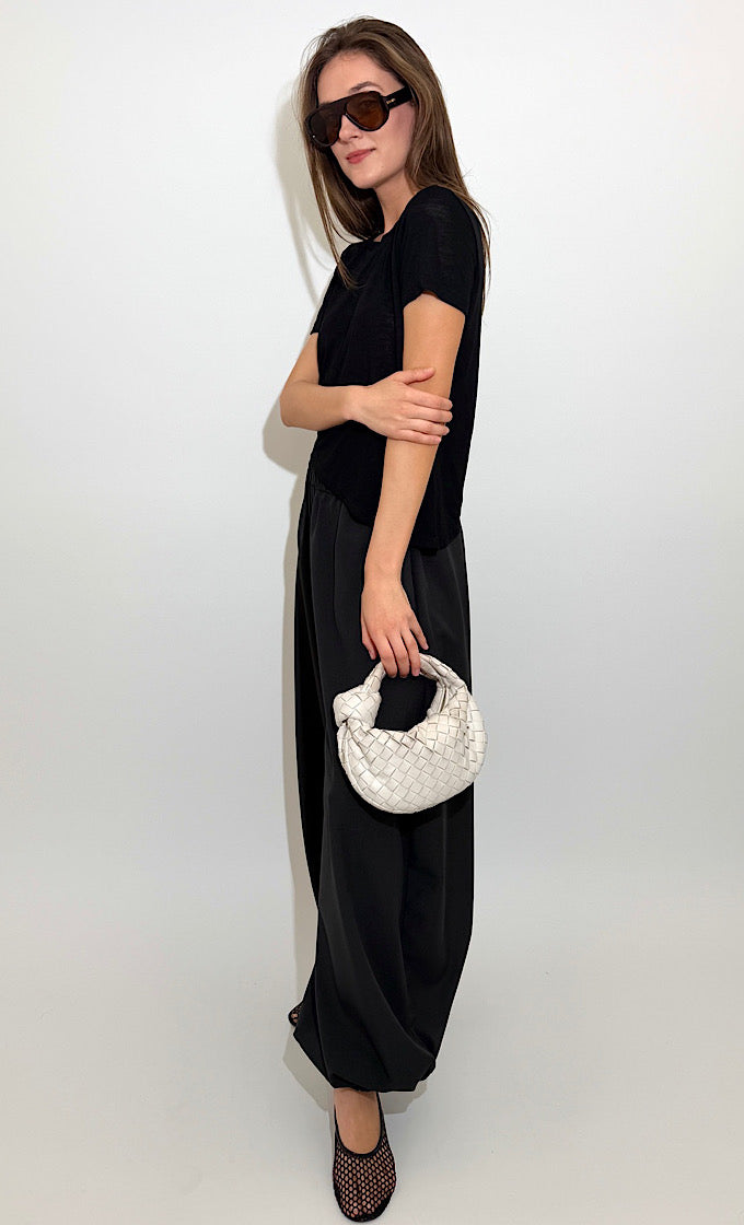 מכנס לווין שחור