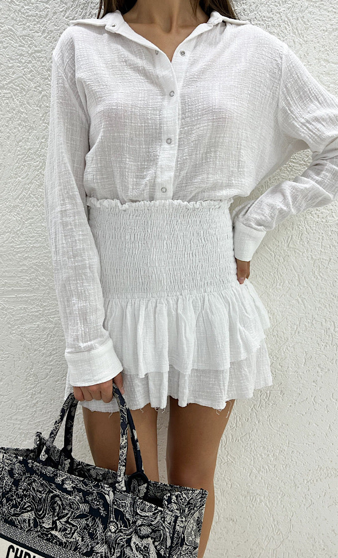 White Connie skirt