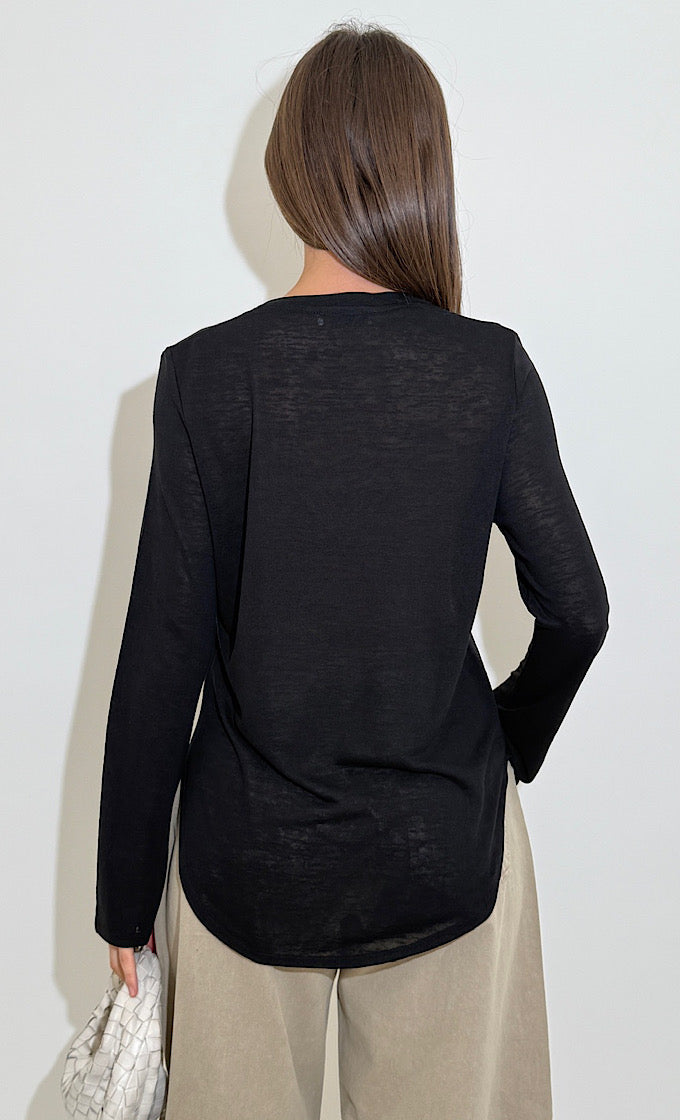 KAYA BLACK SHIRT
