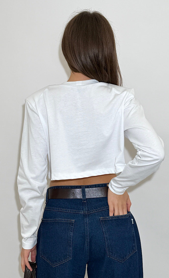 חולצת ליאן לבנה