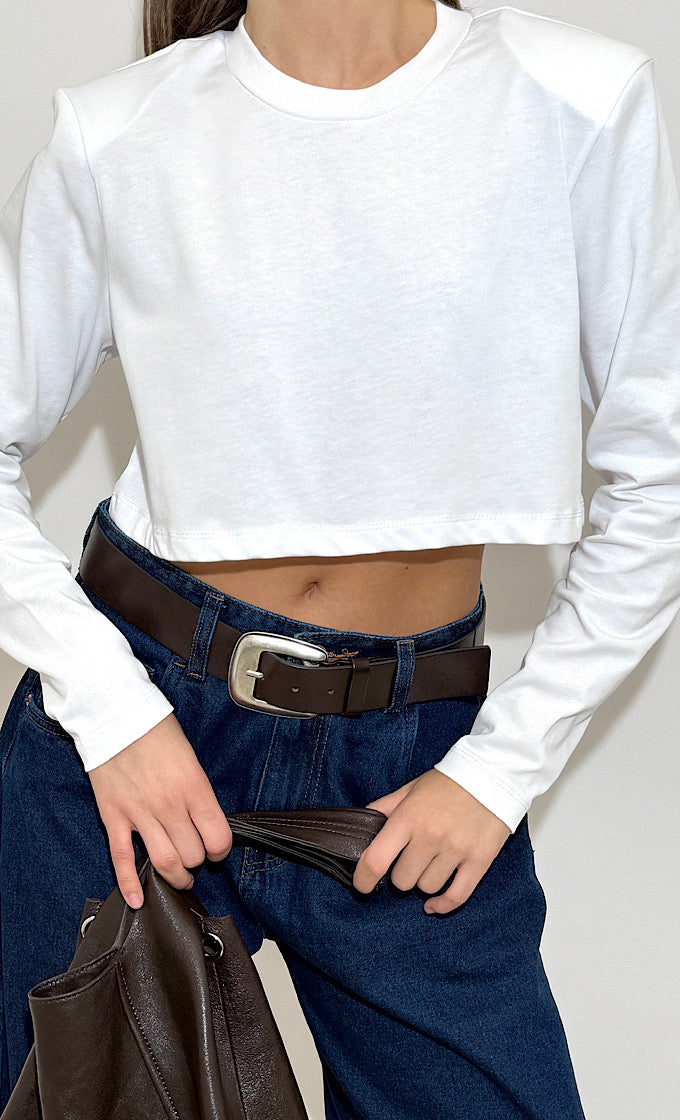 חולצת ליאן לבנה