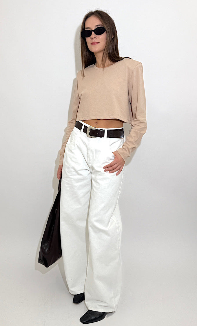 חולצת ליאן אוף וויט